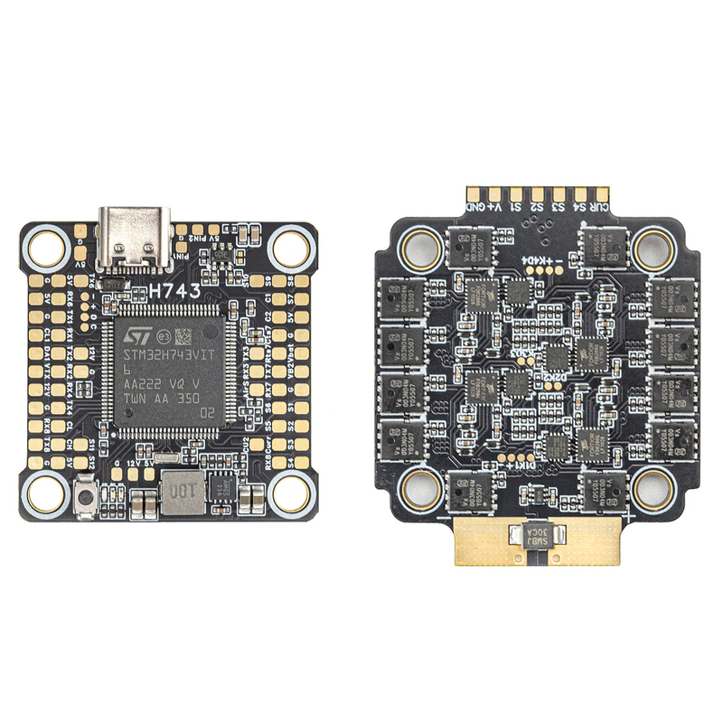 H743 60A FC ESC Flight Stack Fly Tower for Drone Fpv