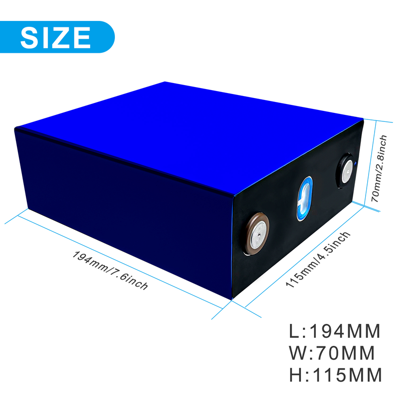 3.2V 200AH LiFePO4 Lithium Battery Cell