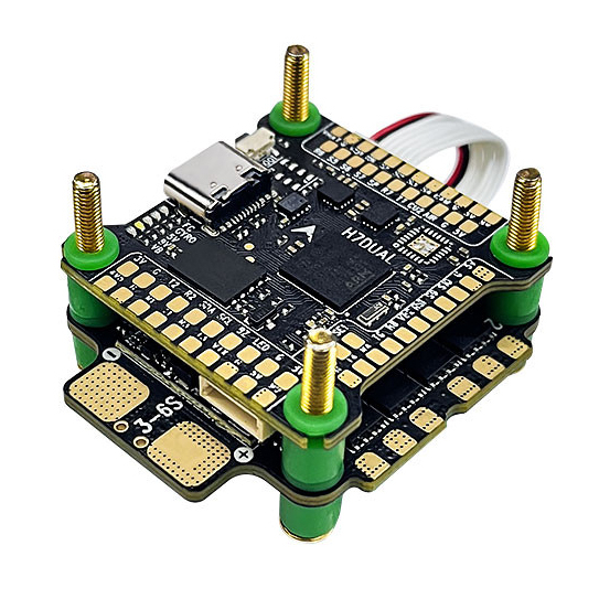 Fly Stack H743 FC AM32 60A ESC 30x30 mm para Racing Drone FPV