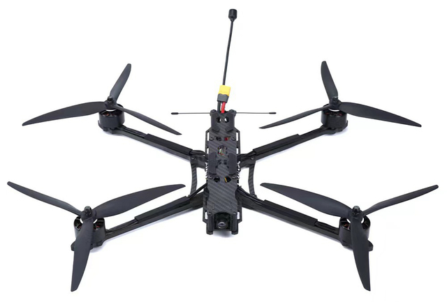 Senchtec de 13 pulgadas pesadas pesadas strong empuje mini cámara de video profesional uav quadcopter fpv dron