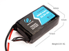 Senchtec 8000 MAh Ternary Lithium Battery Pack 22.2V 6S Powerful Rechargeable Long Range Multicopter Quadcopter Uav Fpv Drone Battery