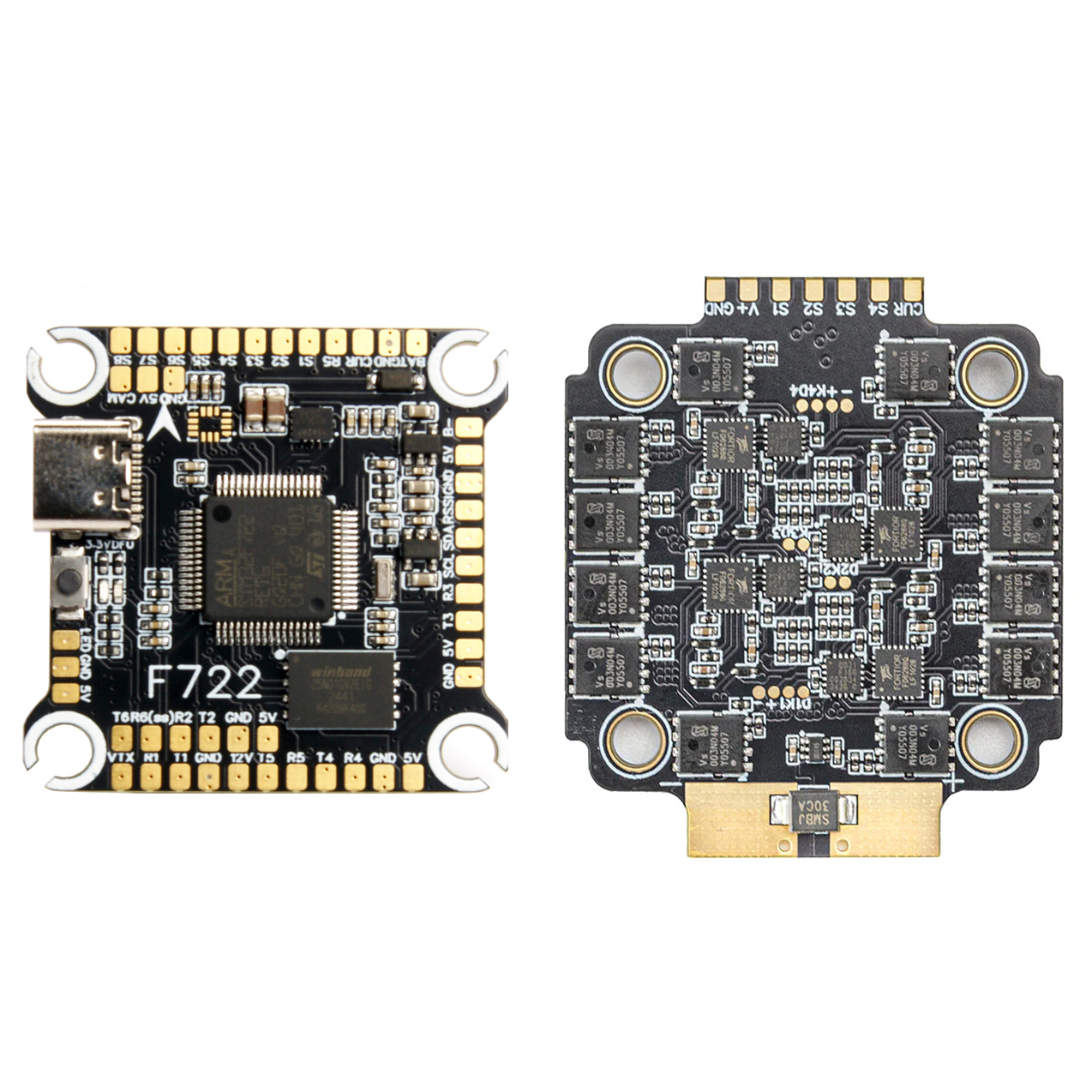 F722+60A FC ESC Stack
